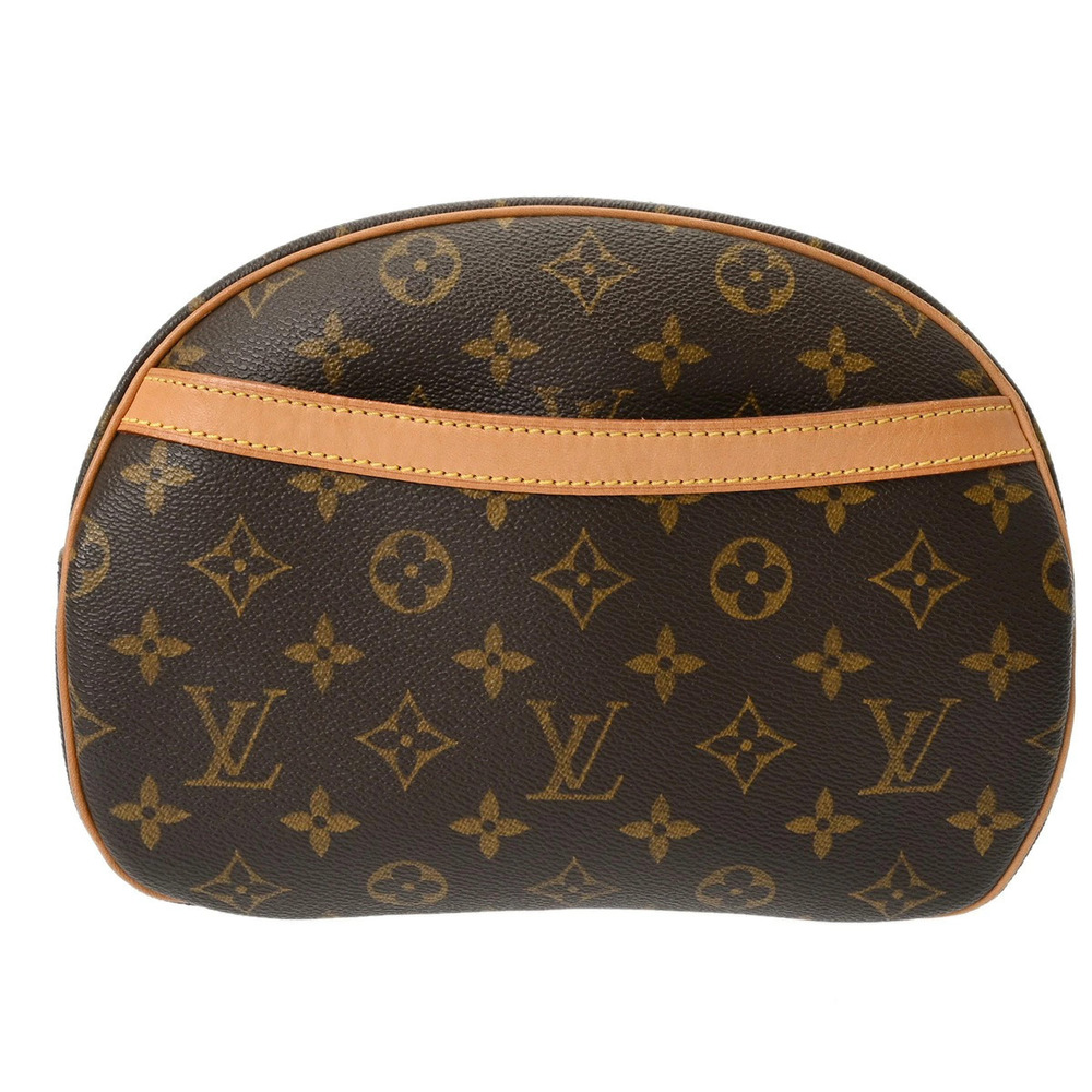 LOUIS VUITTON Monogram Blois Brown Canvas Shoulder Bag